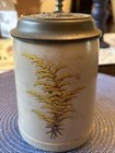 Pre Pro Otto Huber Brewery Beer Stein Brooklyn  New York Mug Brewing Golden Rod