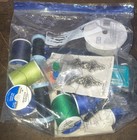 Huge Vtg Sewing Notions Lot Needles Patterns Scissors Thread Craft Supplies 