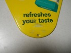 Vintage 1950 s Salem Cigarettes Metal Triangle Thermometer Tobacco  Sign
