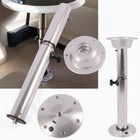 Marine Boat Table Mount - Rv Caravan Adjustable Height Table Pedestal  Aluminum 