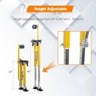 Drywall Stilts 24-40  gold Inch Aluminum Tool Stilt For Painting Painter Taping