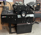 Ab Dick 9870 Printing Press W  T-51 Swing T-head  2nd Color  220v  Kompac Video 