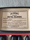 Dr Young s Bakelite Rectal Anal Dilators Quack Medicine W  Box 