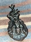 Beautiful Verdigris Bronze Frog Clip Signed   Dated Circa    1918   