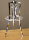 Gorgeous  Rare Lucite Atomic Art Deco Futuristic Table Lamp  Mid Century Mcm Vtg