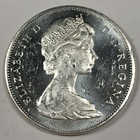 1965 Canada 1 Dollar 80  Silver - Uncirculated  ms  Km 64 - 6350