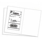 1000 Mailing Shipping Labels 8 5 x5 5  Round Corner Half Sheet Self Adhesive Us