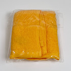 La Fitness Exclusive Yellow Sweat Towel With Embroidered Logo