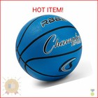 Champion Sports Rubber Junior Basketball  Heavy Duty Pro Style Basketballs Premi