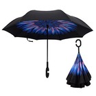 Inverted Umbrella Windproof Reverse Double Layer With C-shaped Hands usa Seller