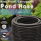 1 50  Non Kink Corrugated Pond Tubing   Hose For Water Garden   Koi Ponds - Ul