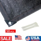 6 X 50ft Privacy Fence Cover Screen Fencing Mesh Shade Net Cover For Garden Yard