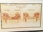 Northwestern Union Elevated Railroad Chicago Architectural Drawing Framed Print