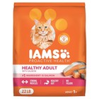 Iams Proactive Health Adult Dry Cat Food With Real Salmon  22 Lb 