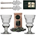 Absinthe Glasses Spoons Set Premium Accessories Sugar Cubes Drinking Ritual New