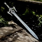 Handmade Damascus Steel Viking Sword Battle Ready Medieval Sword With Sheath