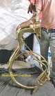 Sousaphone 16 bell Pure Brass Metal In Gold Polish mouthpc  Case Box   Free Ship
