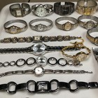 Lot Of 60 Assorted Womens Watches Untested Vintage Gold Silver Mix Tone Metal