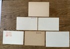 Ukraine Ussr Qsl Cards 1960s   80s Donbass Zaporozhye Lisichansk Soviet