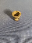 Vintage Collectible Pewter Thimble