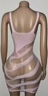Exotic Dancer  Light Pink Dress With Rhinestones  nipple Covers   Bag Included 