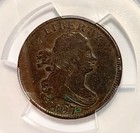 1807 Draped Bust Half Cent - Pcgs Genuine Fine Details