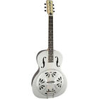 Gretsch G9221 Bobtail Steel Round Neck A e Resonator Guitar With Paduak Fb