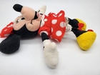 Disney Store Minnie Mouse Mini Bean Bag 9  Plush Dot Dress