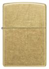 Zippo Windproof Brass Lighter With Street Brass Finish  48267  New In Box