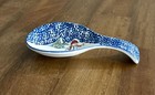 Thomson Pottery Snowman Spoon Rest Holder - Retired Pattern