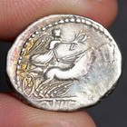 Mars God Of War Denarius 88bc Ancient Roman Republic Silver Coin Lentulus