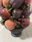 Vintage Decorative Sugar Fruit Tree  16    In Ceramic Vase Excellent Conditions 