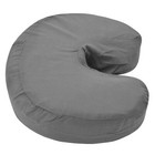 Gray Spa Massage Table Sheet 3 Pieces Poly Cotton Cool Soft Resistant Wrinkling