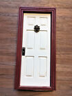 Dollhouse Miniature Door Knobs And Plates Set With Keyhole 1 12 Scale Pewter