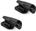 Deer Whistles Car  2 Packs Ultrasonic Wind Alert To Avoid Animal Colcolor  Black