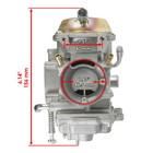Caltric Air Filter Kit W carburetor For Polaris Magnum 325 magnum 500 1999-2003