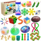 35 Pack Sensory Fidget Set Anxiety Stress Relief Motion Timer  Gift Box Included