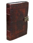 Handmade Leather Rose Journal Sketchbook Love Secret Diary Gift For Girlfriend