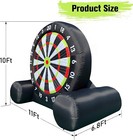 Ozis 10ft Tall Giant Inflatable Soccer Ball Darts Board With 350w Blower