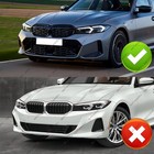 For 2023-2025 Bmw 3 Series G20 330i M340i Gloss Black Front Bumper Lip Splitter