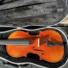 Vintage Artur Teller 4 4 Full Size Violin Germany 1966