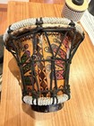 8in Djembe Hand Drum Wood Shell W  Animal Skin Head  Lightweight Beginner