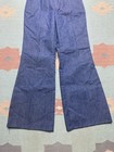 New Vintage 70s Bell Bottom Jeans Flare Deadstock Buster Brown Kids 12 23x26