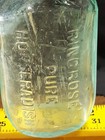 Ringrose s Pure Horseradish Hand Blown 1890s Dug Food Bottle