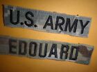 2 Us Army Ocp Camo Patches  U s  Army Pocket Tape   Edouard Name Tape