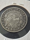1829 Capped Bust Half Dollar 50c Uncirculated