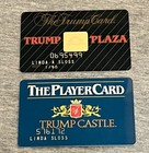 Trump Plaza Casino  Trump Castle Slot Card Atlantic City New Jersey Vintage