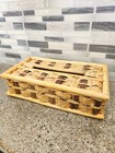 Vintage Rattan Wicker Tissue Box Cover Rectangle Storage Holder Dispenser Woven 