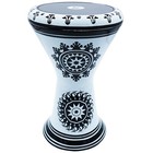 The 18    Sombaty Horizon Darbuka With 9   Drum Head  white-9   