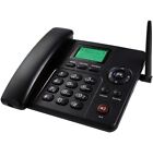 Fixed Wireless Gsm Desk Phone Quadband Sms Function Black Gsm 850 900 1800   nib